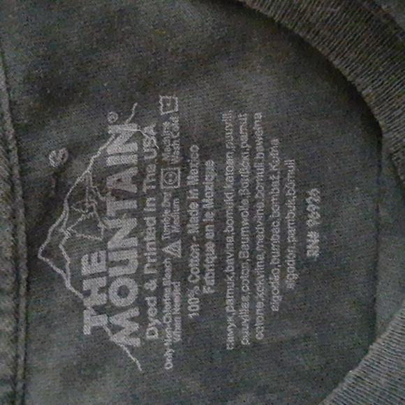 The Mountain Electric Dragon Tee T-Shirt, Dark Green, Adult Small - Picture 7 of 9